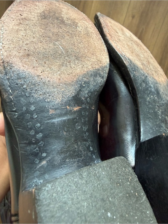 Lucchese Classics Handmade Black Cherry Goat Skin Leather Western Boots 9.5EE main image 3